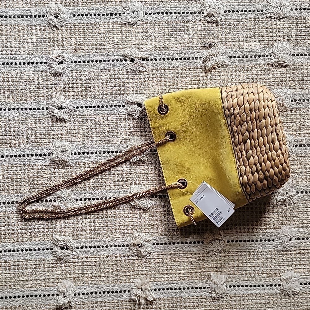 H&M suede summer bag